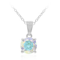 Collier en argent et Topaze Rayon de Lune