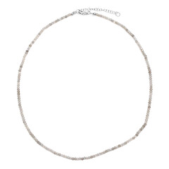 Collier en argent et Pierre de lune de Kangayam