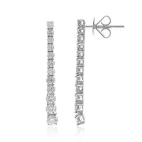 Boucles d'oreilles en or et Diamant SI2 (H) (CIRARI)
