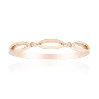 Bague en or et Diamant rose de France SI1 d'Argyle 