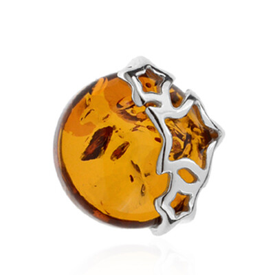 Pendentif en argent et Ambre baltique (dagen)