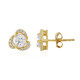 Boucles d'oreilles en argent et Zircon