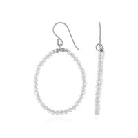 Boucles d'oreilles en argent et Zircon