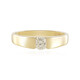 Bague en or et Diamant chocolat I2