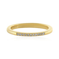 Bague en argent et Diamant I4 (J)