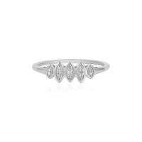 Bague en argent et Diamant I2 (I)
