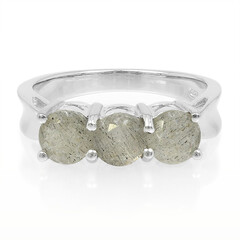 Bague en argent et Spectrolite