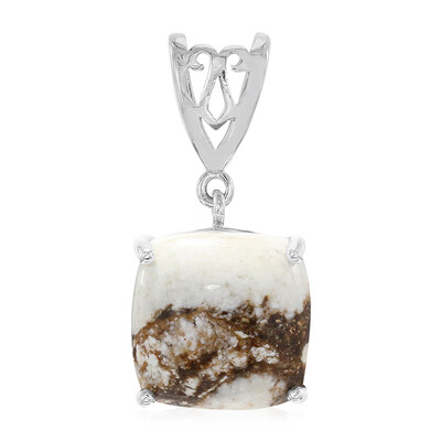 Pendentif en argent et Magnésite