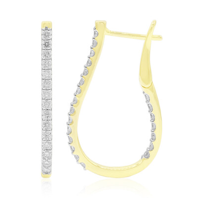 Boucles d'oreilles en or et Diamant SI1 (G) (Annette)