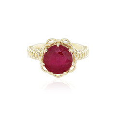 Bague en or et Rubis de Madagascar (Ornaments by de Melo)