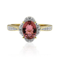 Bague en or et Tourmaline rose (Adela Gold)