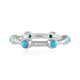 Bague en argent et Turquoise Sleeping Beauty (Faszination Türkis)