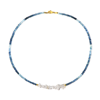 Collier en argent et Quartz blanc