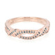Bague en argent et Diamant fantaisie