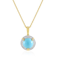 Collier en argent et Turquoise Sleeping Beauty