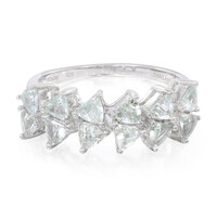 Bague pour homme en argent et Tourmaline Paraïba