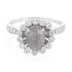 Bague en argent et Labradorite
