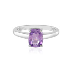 Bague en argent et Améthyste