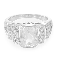 Bague en argent et Quartz Princier