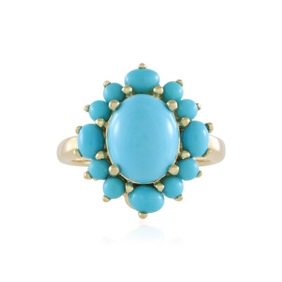 Bague en argent et Turquoise Sleeping Beauty