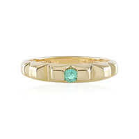 Bague en or et Emeraude de Russie (de Melo)