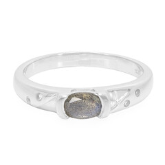 Bague en argent et Labradorite