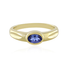 Bague en or et Tanzanite AAA