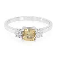 Bague en argent et Topaze impériale