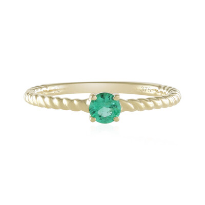 Bague en or et Emeraude de Russie