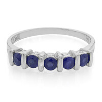 Bague en argent et Saphir de Kanchanaburi
