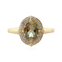 Bague en or et Pierre du Soleil de l’Orégon