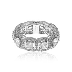 Bague en argent et Zircon
