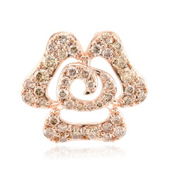 Pendentif en or et Diamant rose de France SI1 d'Argyle 
