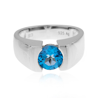 Bague en argent et Topaze de Marambaia