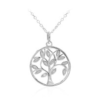 Collier en argent et Diamant I3 (I)