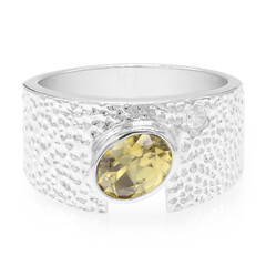 Bague en argent et Zircon Impérial