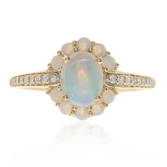 Bague en or et Opale Welo AAA (CIRARI)