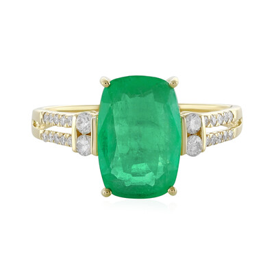 Bague en or et Emeraude d'Ethiopie (AMAYANI)