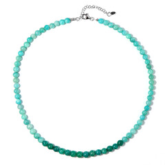 Collier en argent et Amazonite