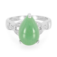Bague en argent et Aventurine