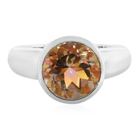 Bague en argent et Quartz Luna