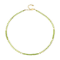 Collier en argent et Péridot