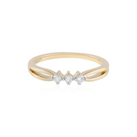 Bague en or et Diamant SI1 (H)