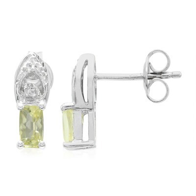 Boucles d'oreilles en argent et Apatite Xia