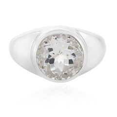 Bague en argent et Kunzite blanche