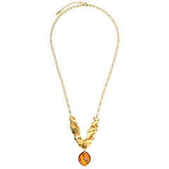 Collier en argent et Ambre baltique