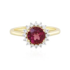 Bague en argent et Grenat du Malawi