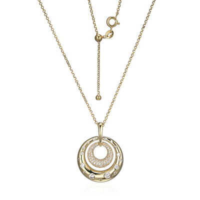 Collier en argent et Zircon (Adela Silber)