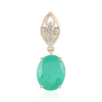 Pendentif en or et Emeraude de Colombie (AMAYANI)