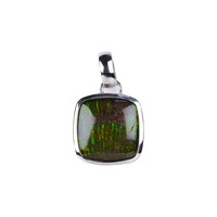 Pendentif en argent et Ammolite